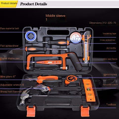 Automotive Repair Tool Set with Wrenches and Accessories