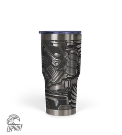 Hot Rod Vintage Automotive Tumbler 30oz